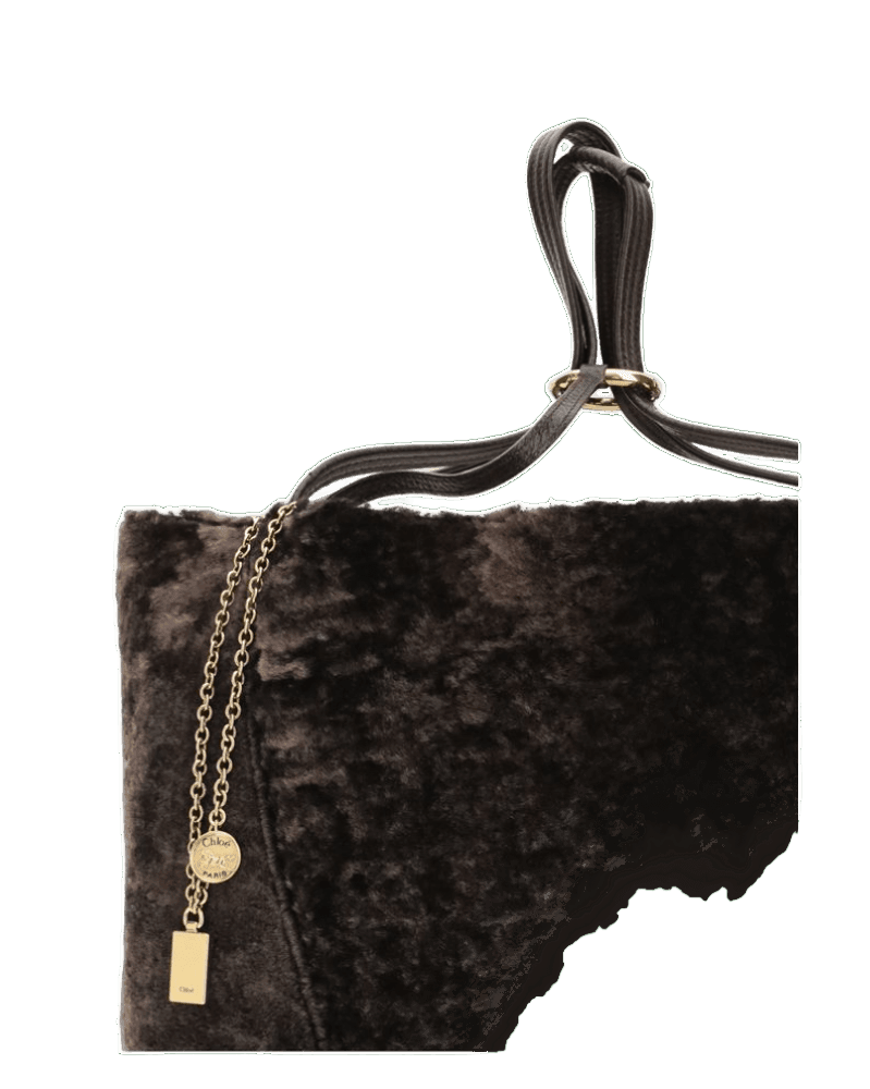 Chloé Shearling Large Spin Tote Bag Glam Steals