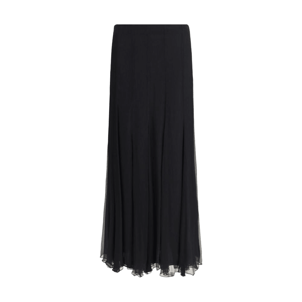 Chloé Silk Long Skirt Glam Steals