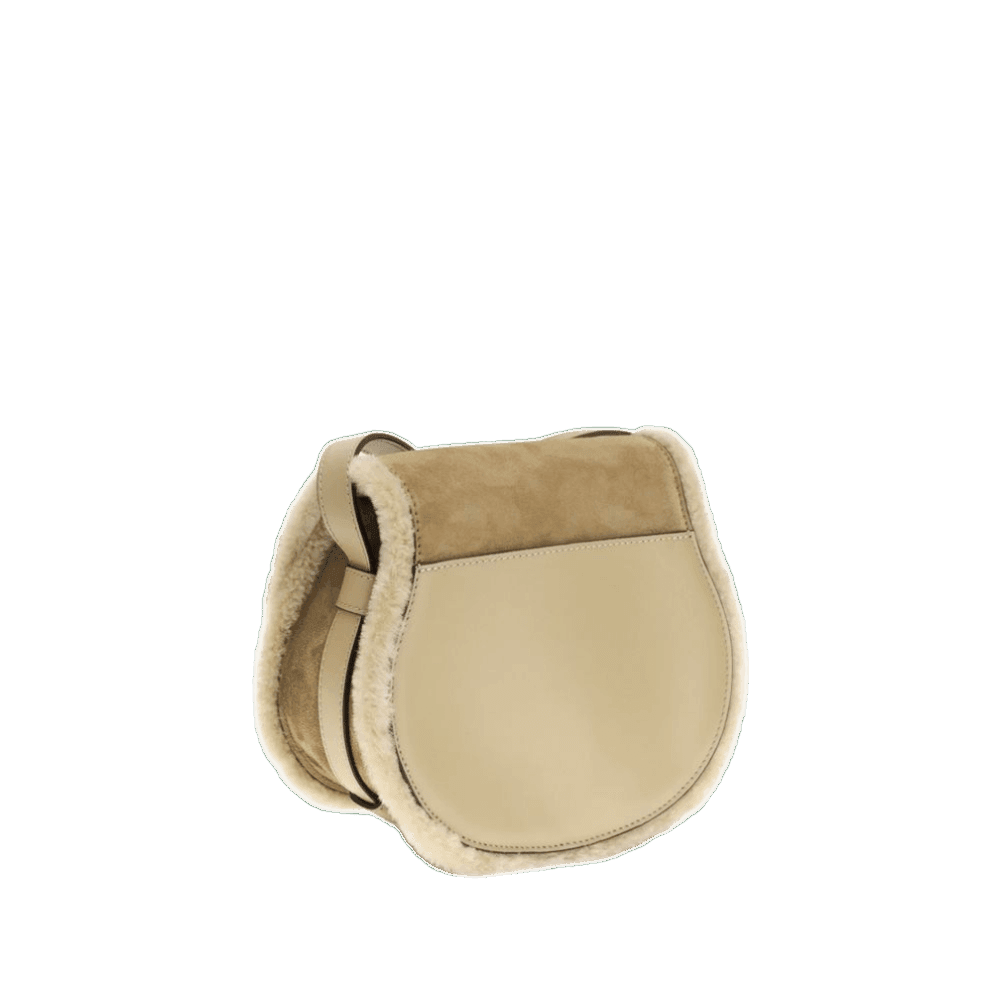 Chloé Suede Small Saddle Marcie Shoulder Bag Glam Steals