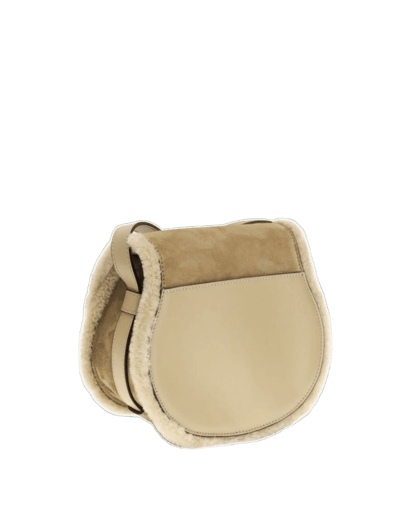 Chloé Suede Small Saddle Marcie Shoulder Bag Glam Steals