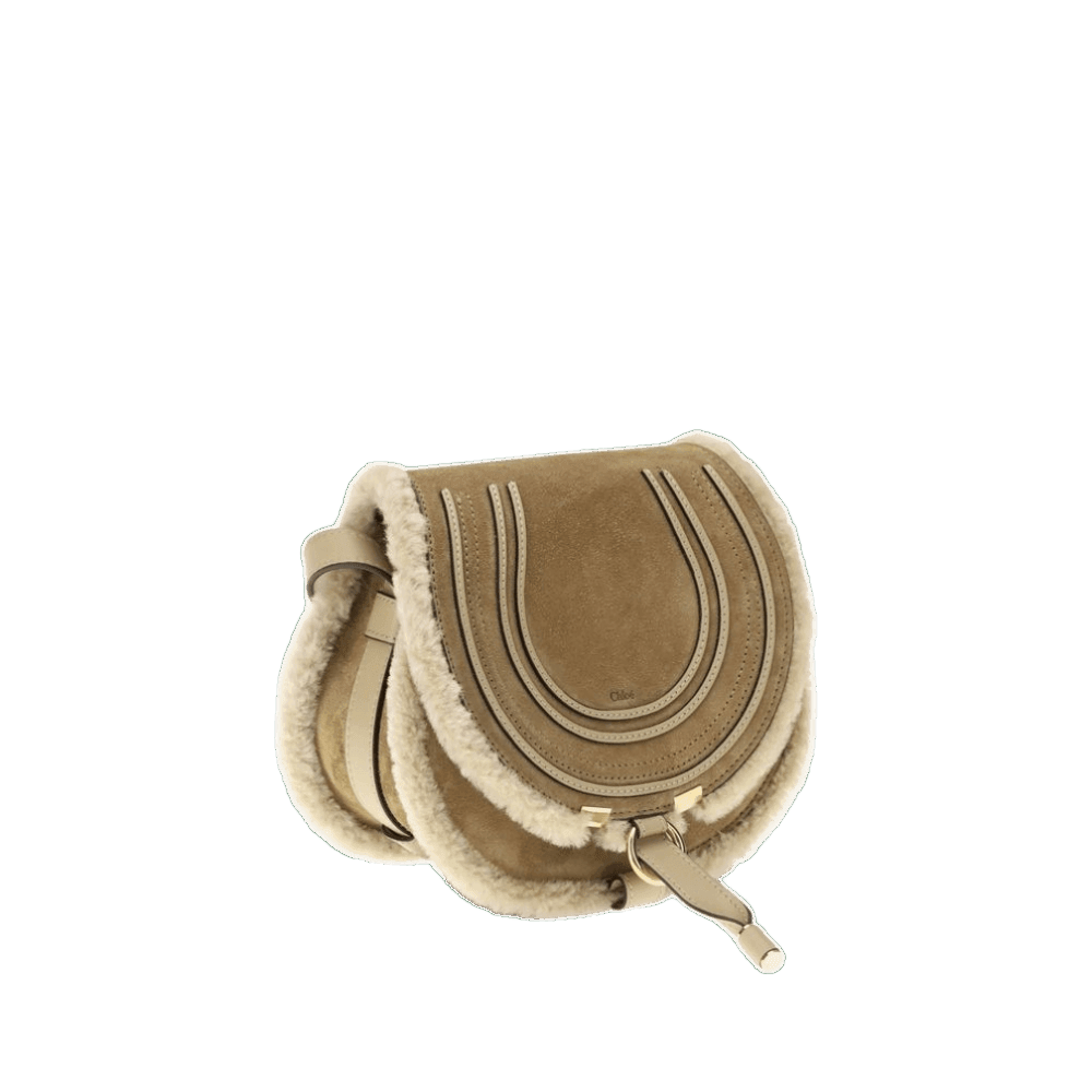 Chloé Suede Small Saddle Marcie Shoulder Bag Glam Steals