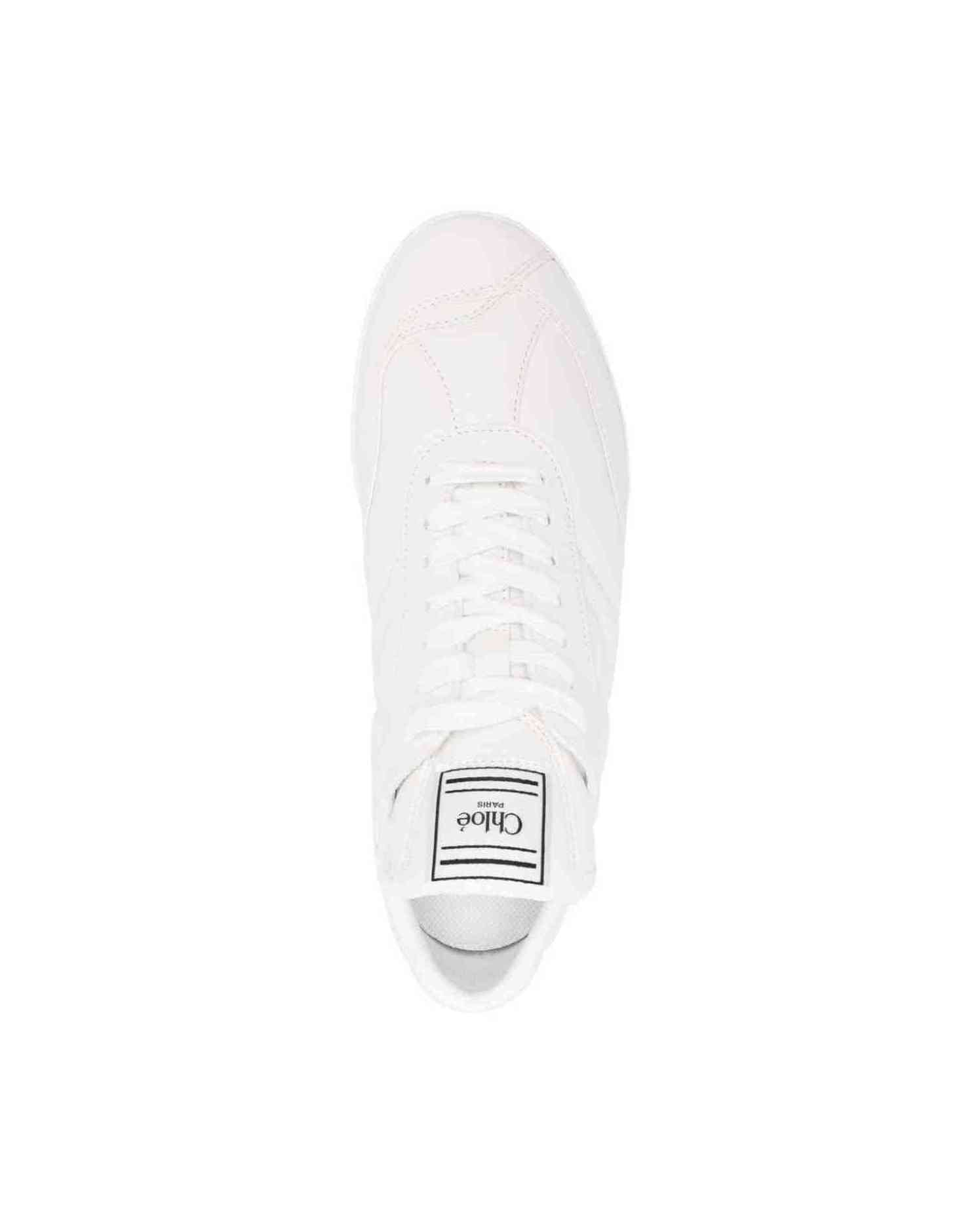 Chloé White Sneakers Glam Steals