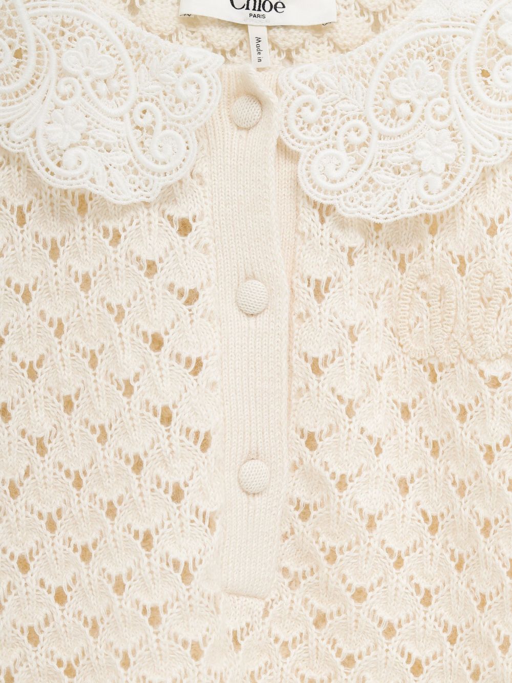 Chloé White Sweater Glam Steals