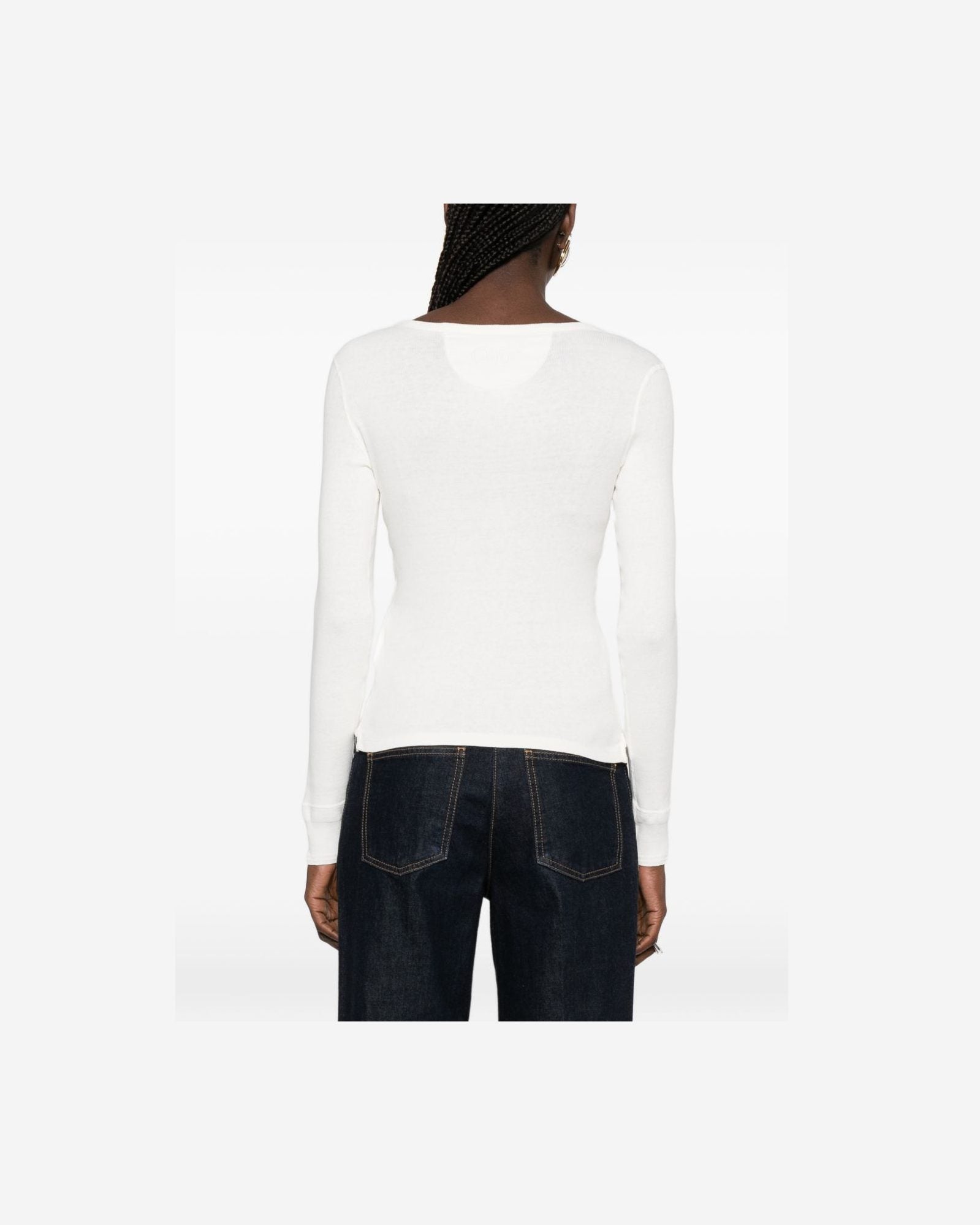 Chloé White Sweater Glam Steals