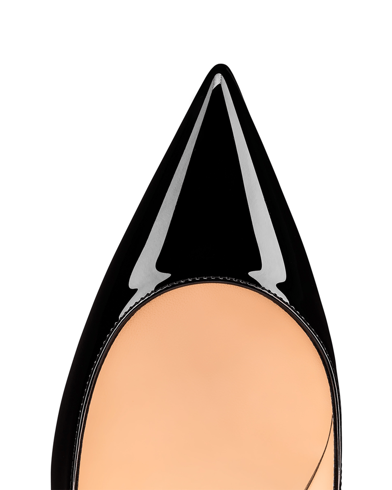 Christian Louboutin Black Leather Patent Kate Décolleté Glam Steals