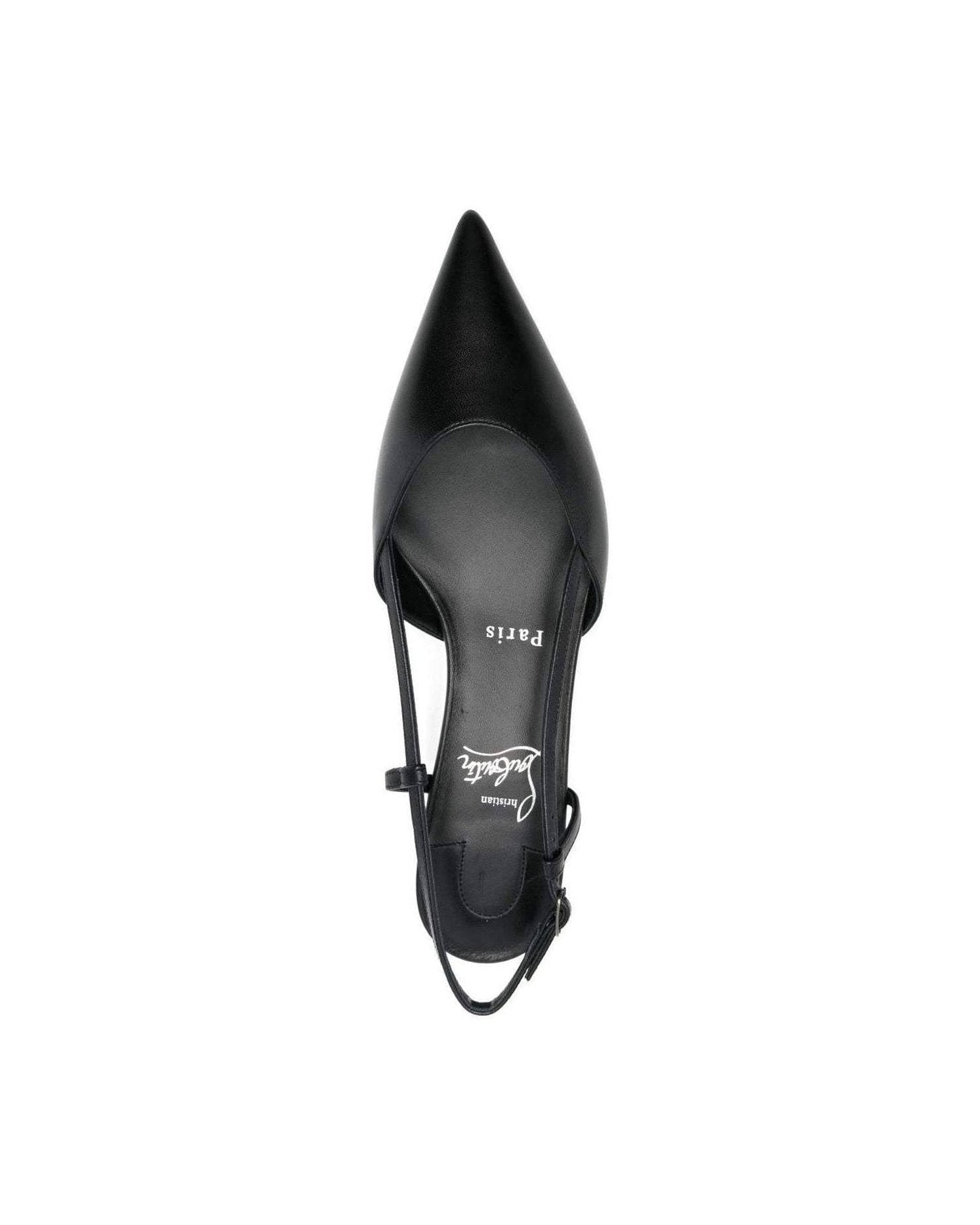 Christian Louboutin Black with Heel Glam Steals