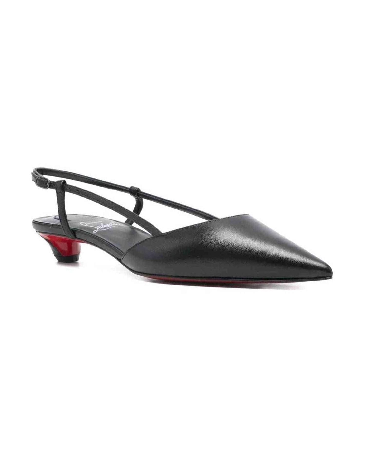 Christian Louboutin Black with Heel Glam Steals