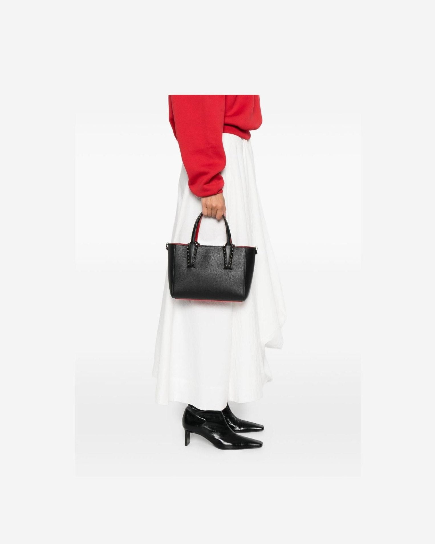 Christian Louboutin Leather Cabata Mini Tote Bag Glam Steals
