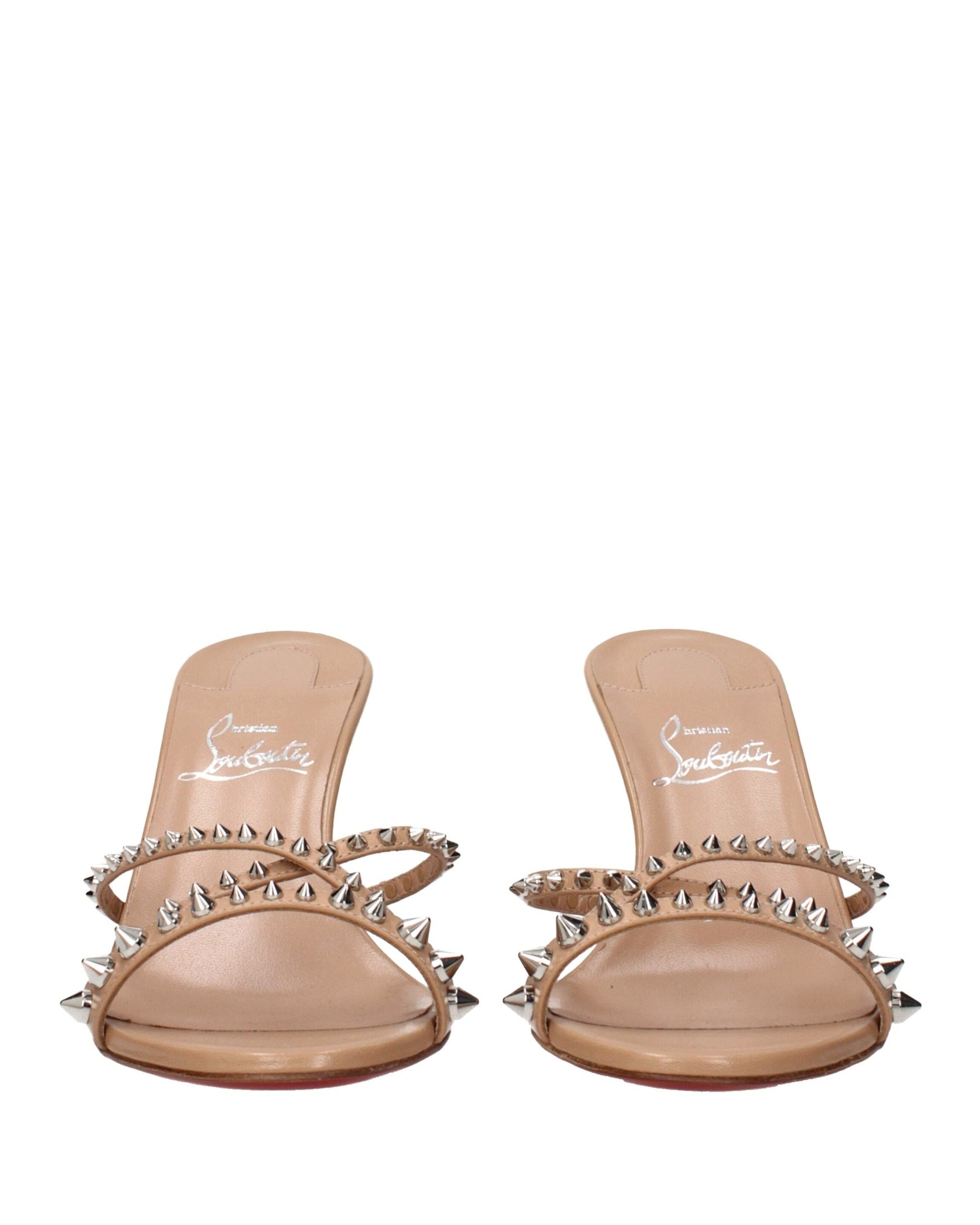 Christian Louboutin Pink Leather Stiletto Heel Glam Steals