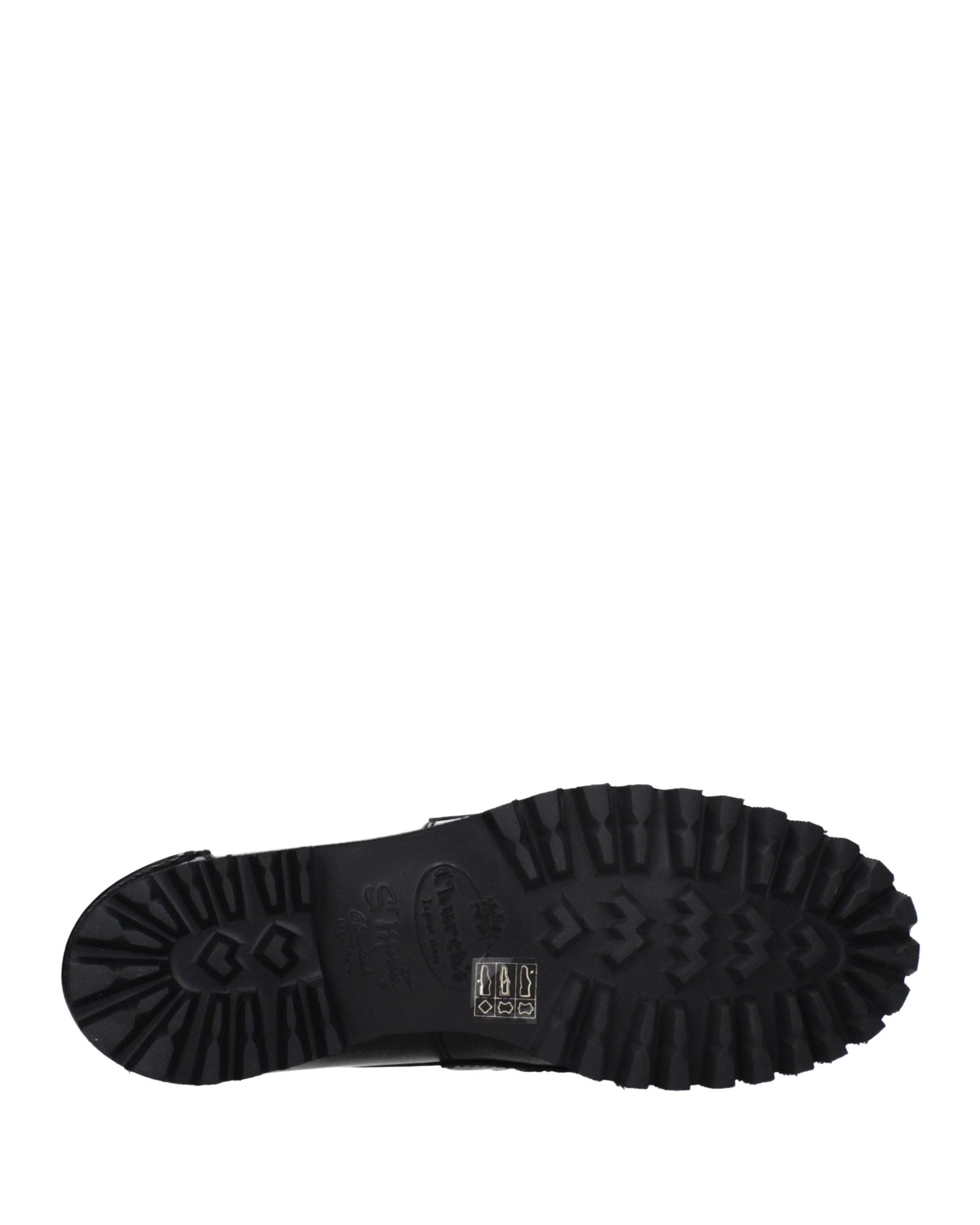 Church's Black Leather Slip On Loafers