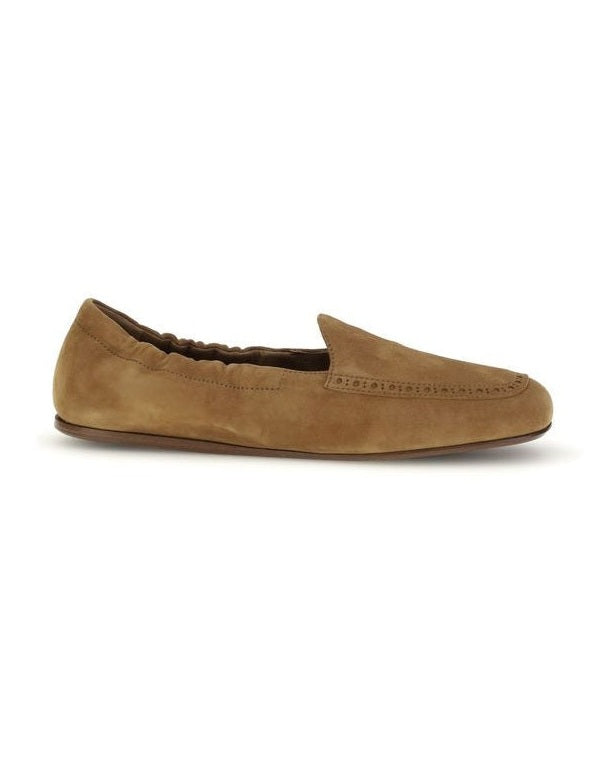 Church'S Brown Calf Leather Bos Taurus Slip On Loafers