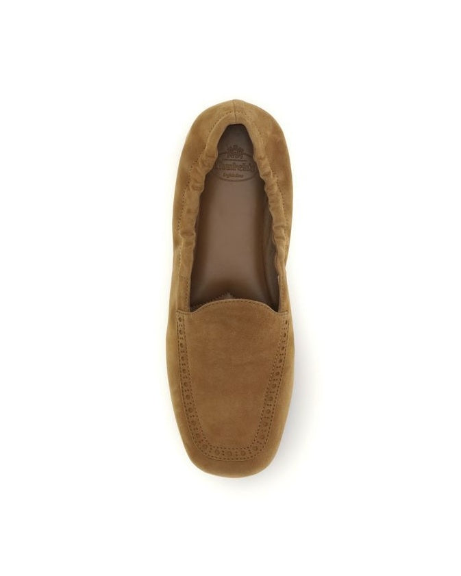 Church'S Brown Calf Leather Bos Taurus Slip On Loafers