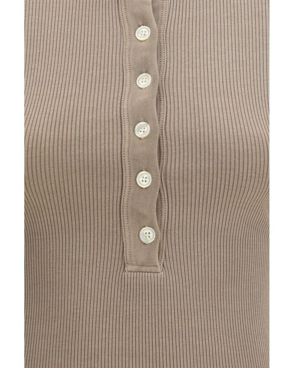 Citizens Of Humanity Beige Cotton T-shirt Glam Steals