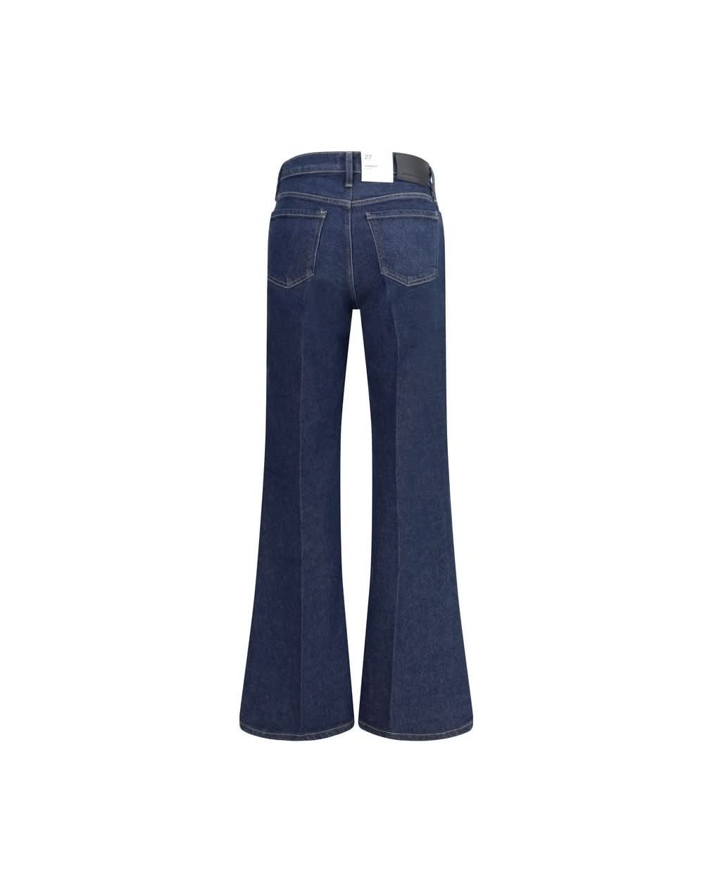 Citizens Of Humanity Blue Cotton Flared Jeans Jeans