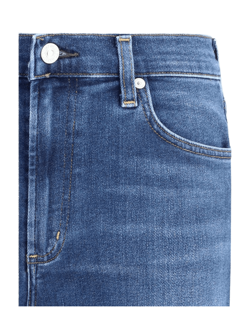 Citizens Of Humanity Blue Cotton Flared Jeans Glam Steals