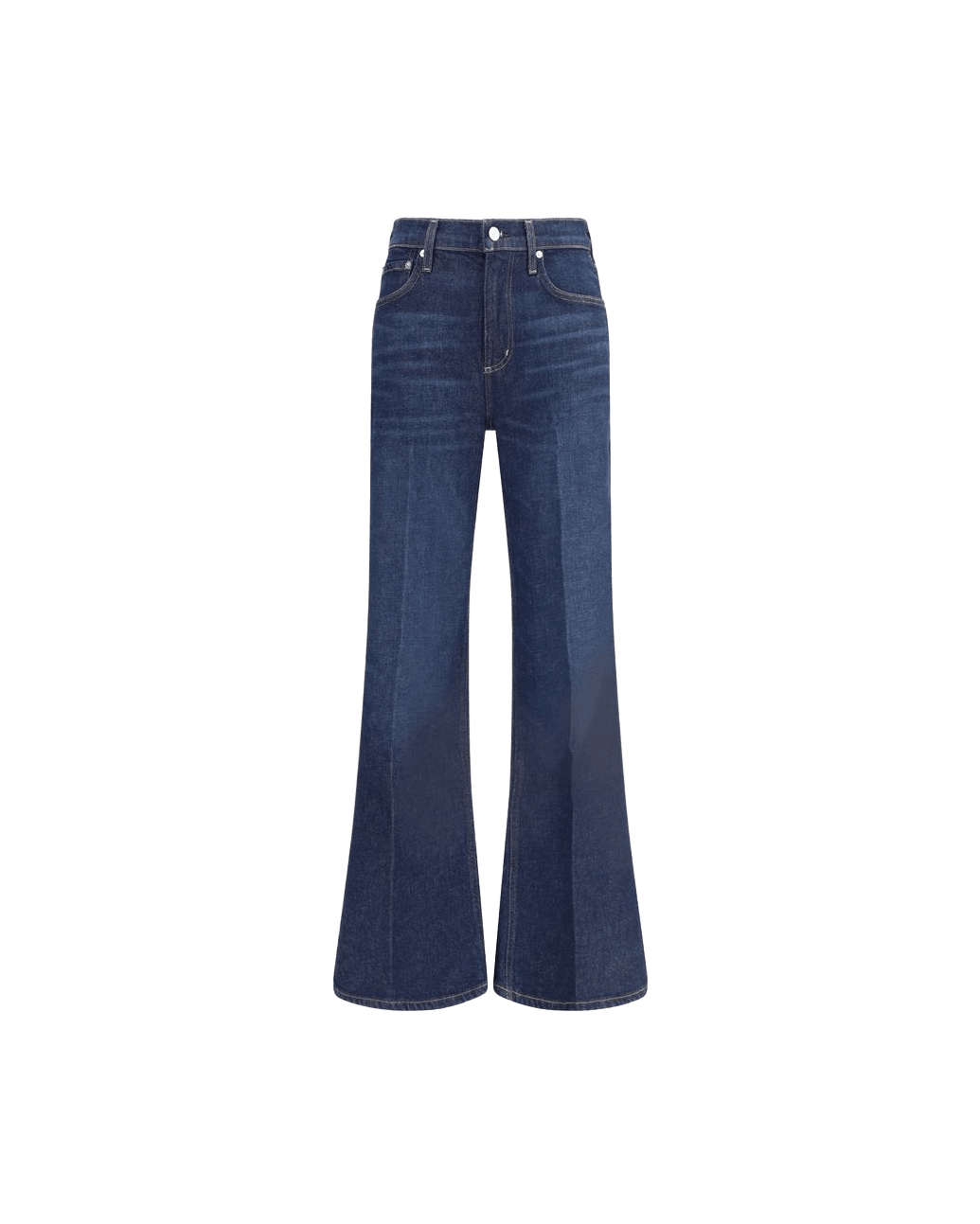 Citizens Of Humanity Blue Cotton Flared Jeans Jeans