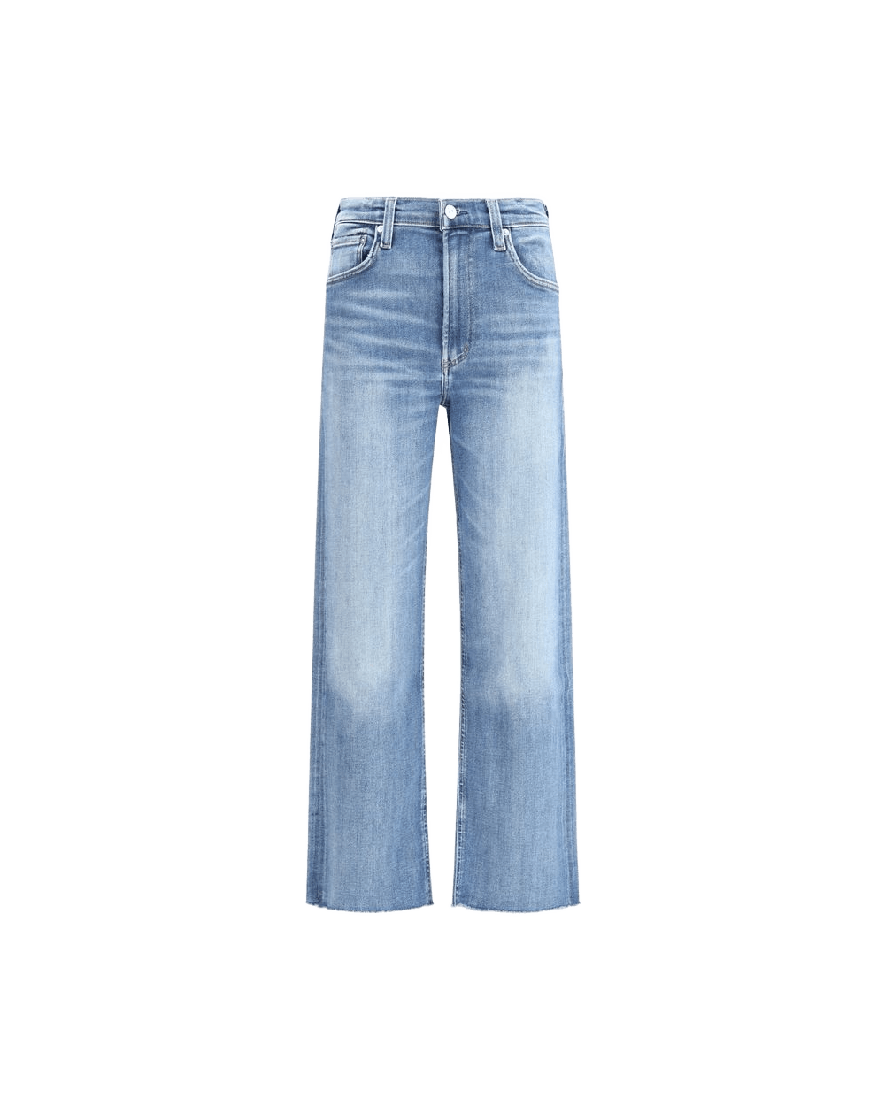 Citizens Of Humanity Blue Cotton Straight Leg Jeans Glam Steals