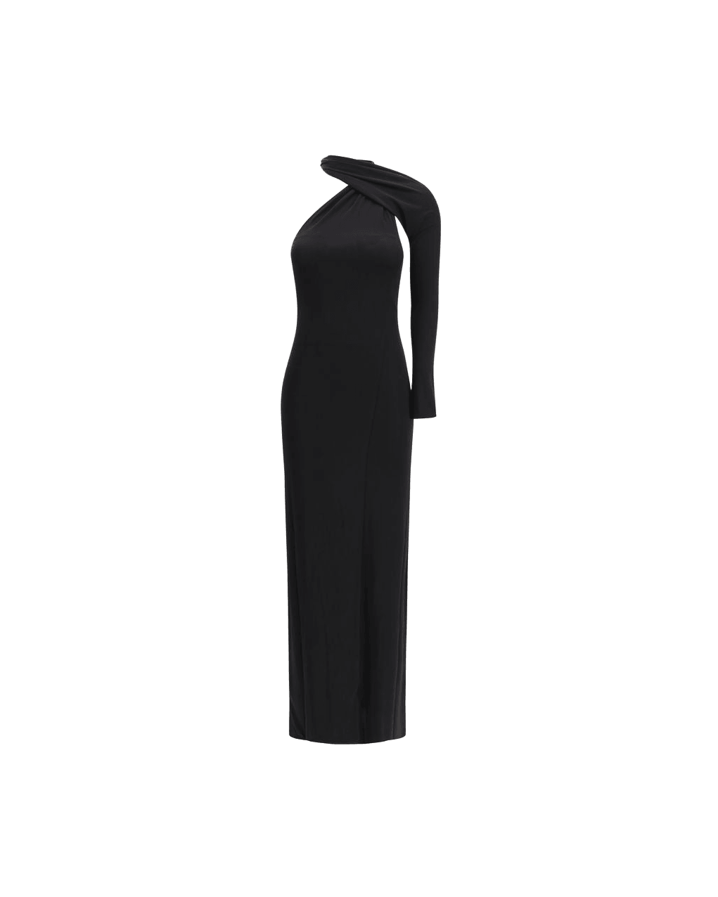Courrèges Black Viscose Cocktail Dress Glam Steals
