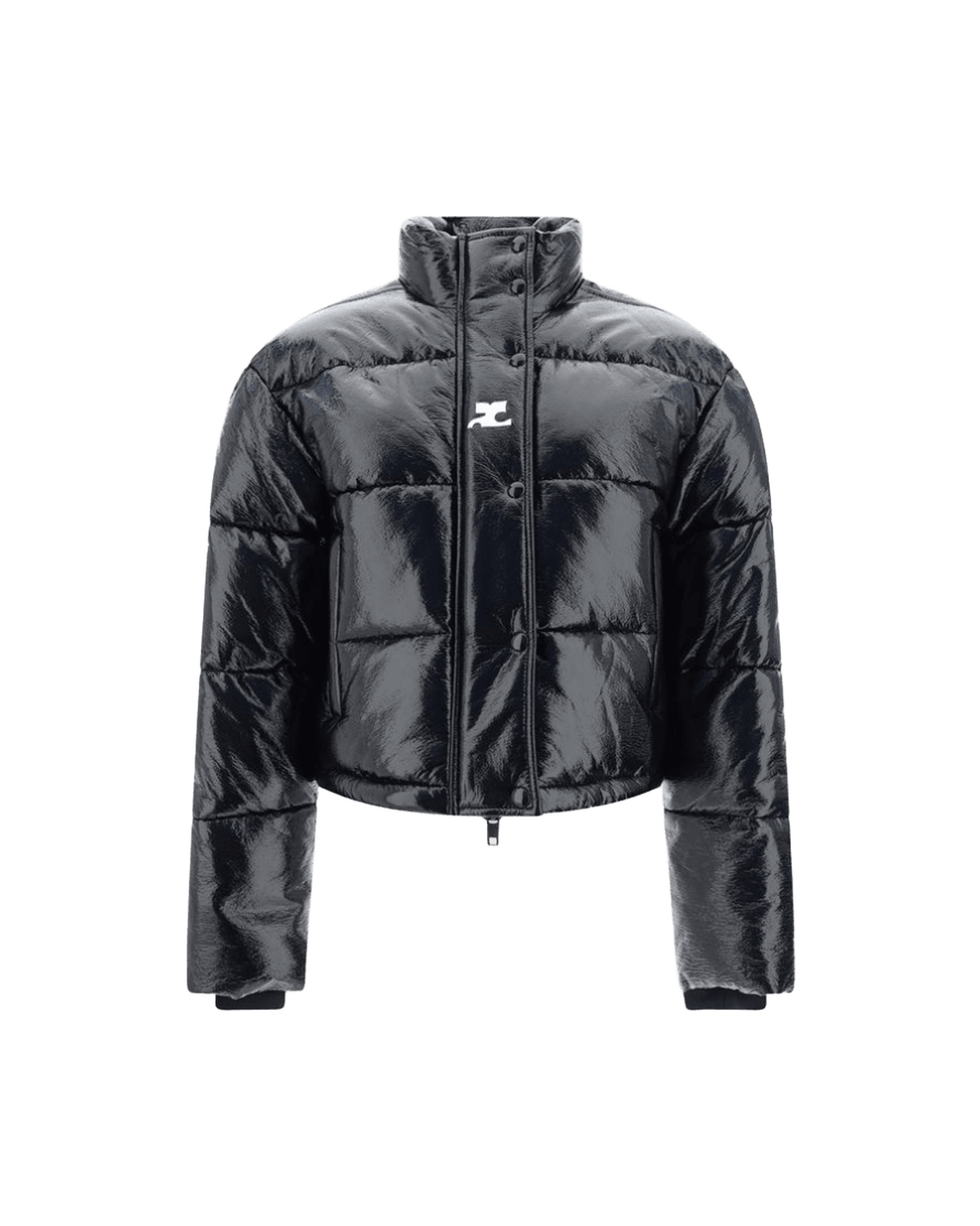 CourrèGes Crop Down Jacket Glam Steals