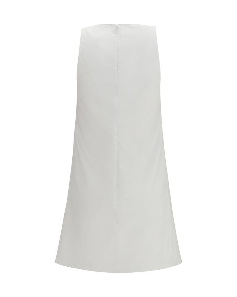 Courrèges White Cotton Casual Dress