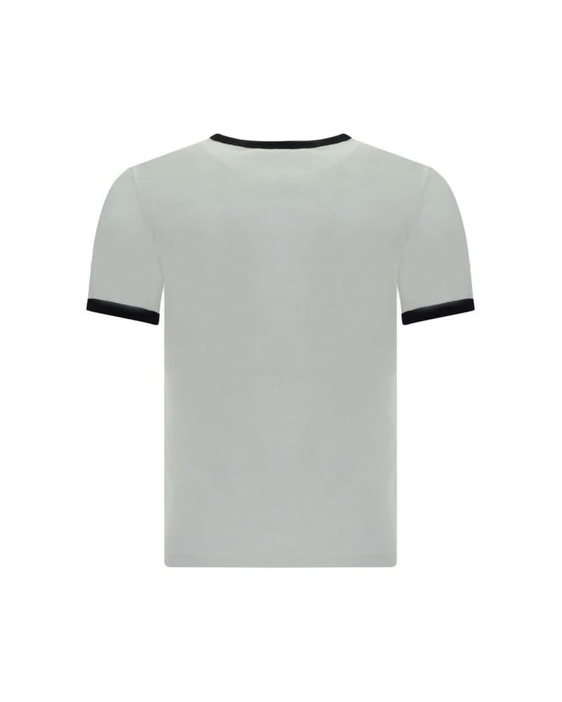 Courrèges White Cotton T-shirt Glam Steals