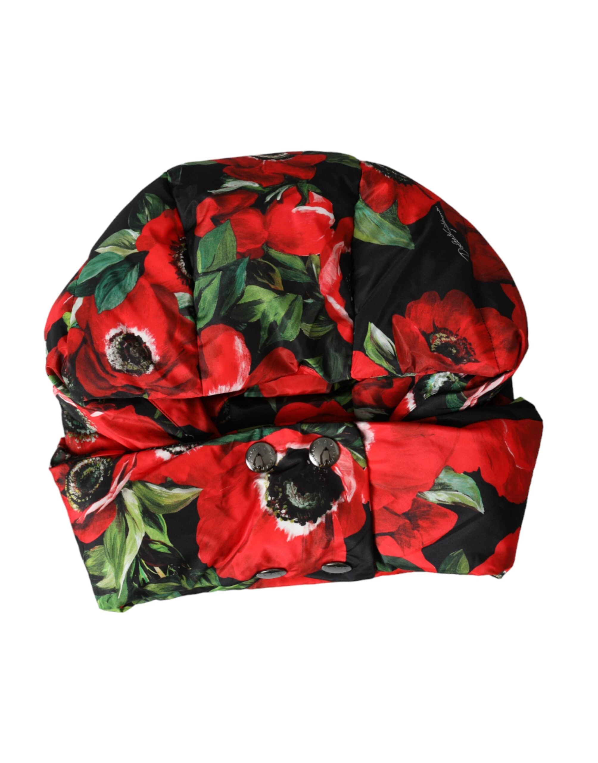 Dolce & Gabbana Anemone Whole Head Wrap Multicolor Hat Glam Steals