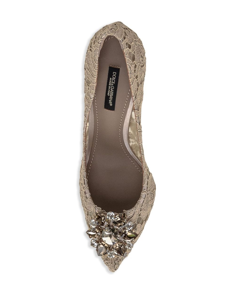 Dolce & Gabbana Beige Heel Glam Steals