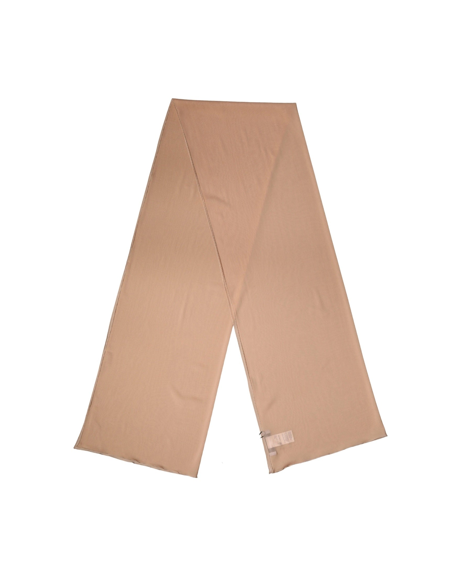 Dolce & Gabbana Beige Silk Neck Wrap Shawl Stole Scarf Glam Steals