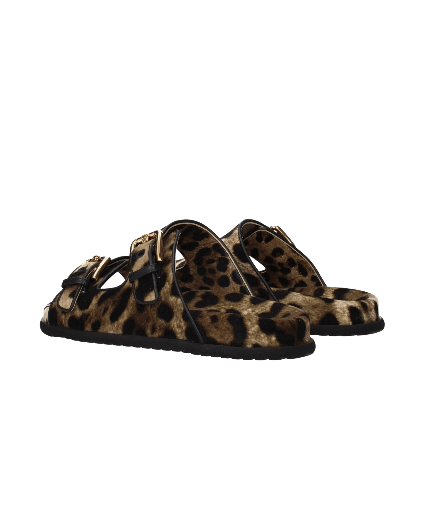Dolce & Gabbana Beige Velvet Slippers Glam Steals