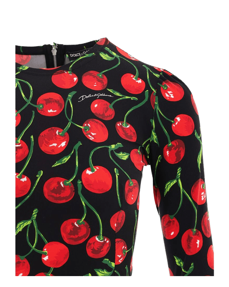 Dolce & Gabbana Bicolor Polyamide Short Dress Glam Steals