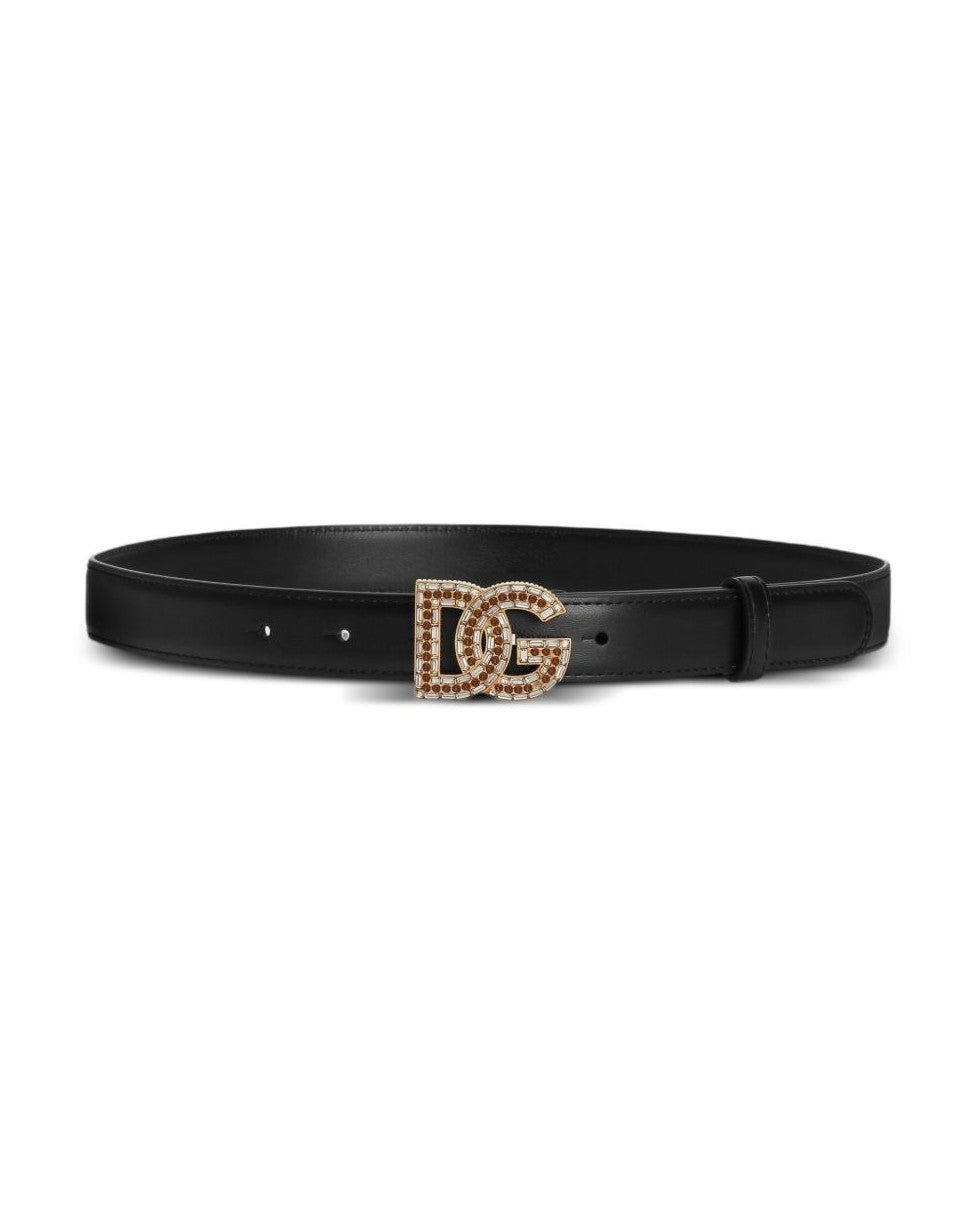 Dolce & Gabbana Black Belt Belts