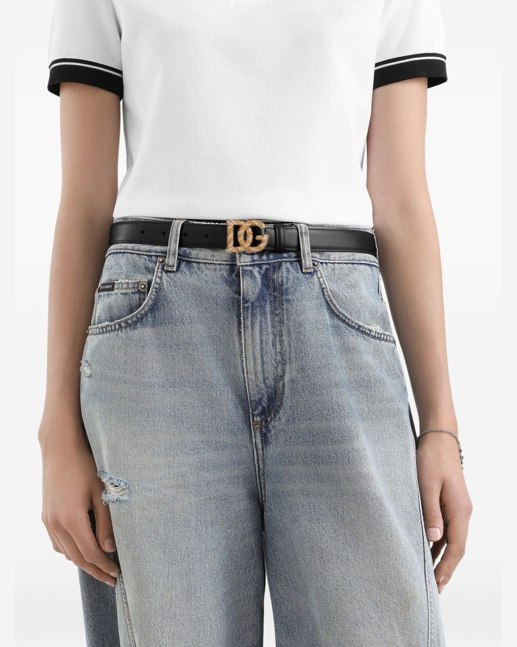 Dolce & Gabbana Black Belts Belts