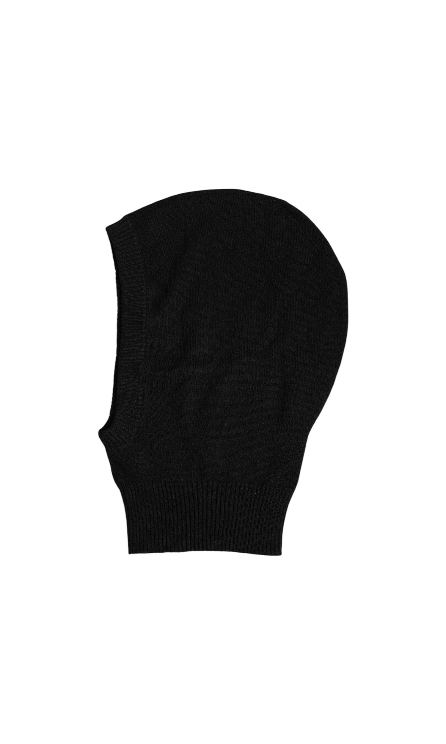 Dolce & Gabbana Black Cashmere Knitted Ski Mask Balaclava Hat Glam Steals