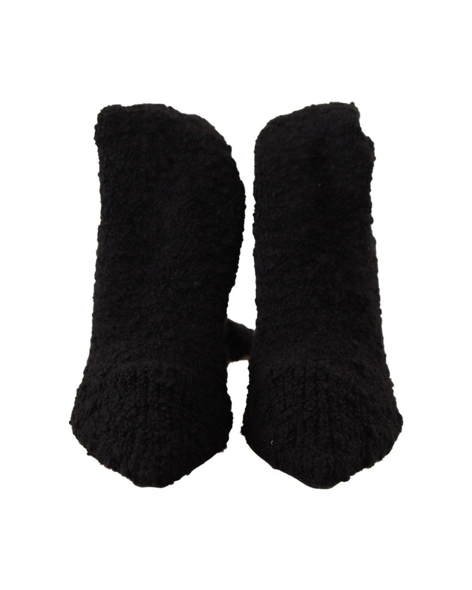 Dolce & Gabbana Black Chic Stretch Sock Boots Glam Steals