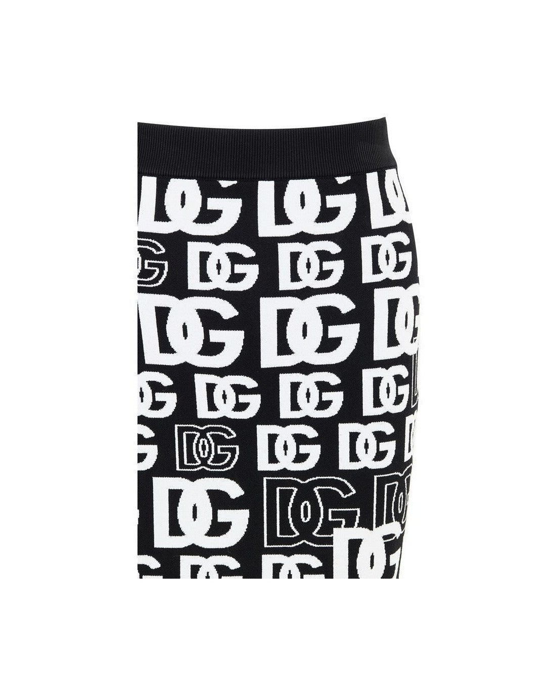 Dolce & Gabbana Black Cotton Mini Skirt Glam Steals