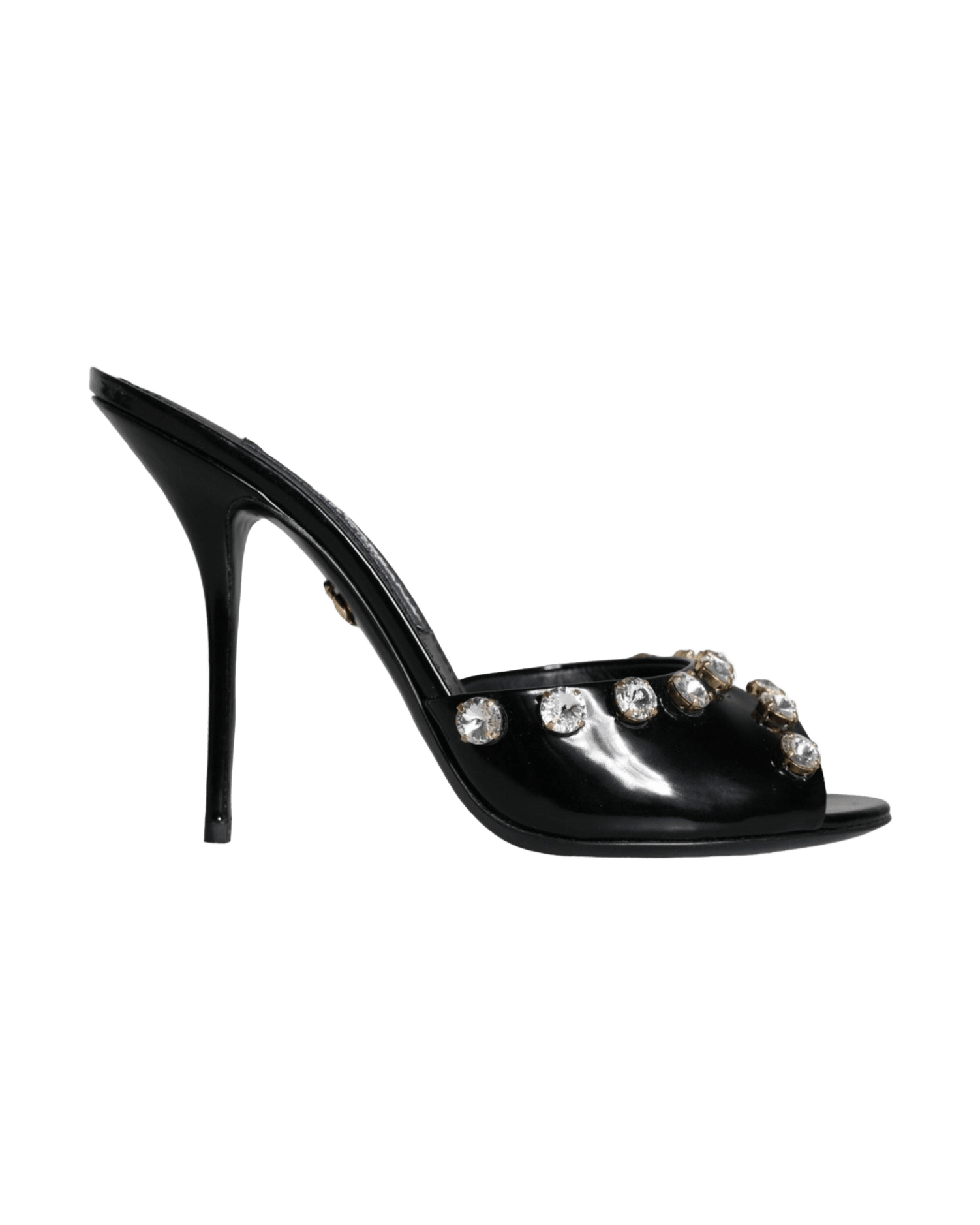 Dolce & Black Gabbana Crystal Heels Keira Sandals Shoes Glam Steals