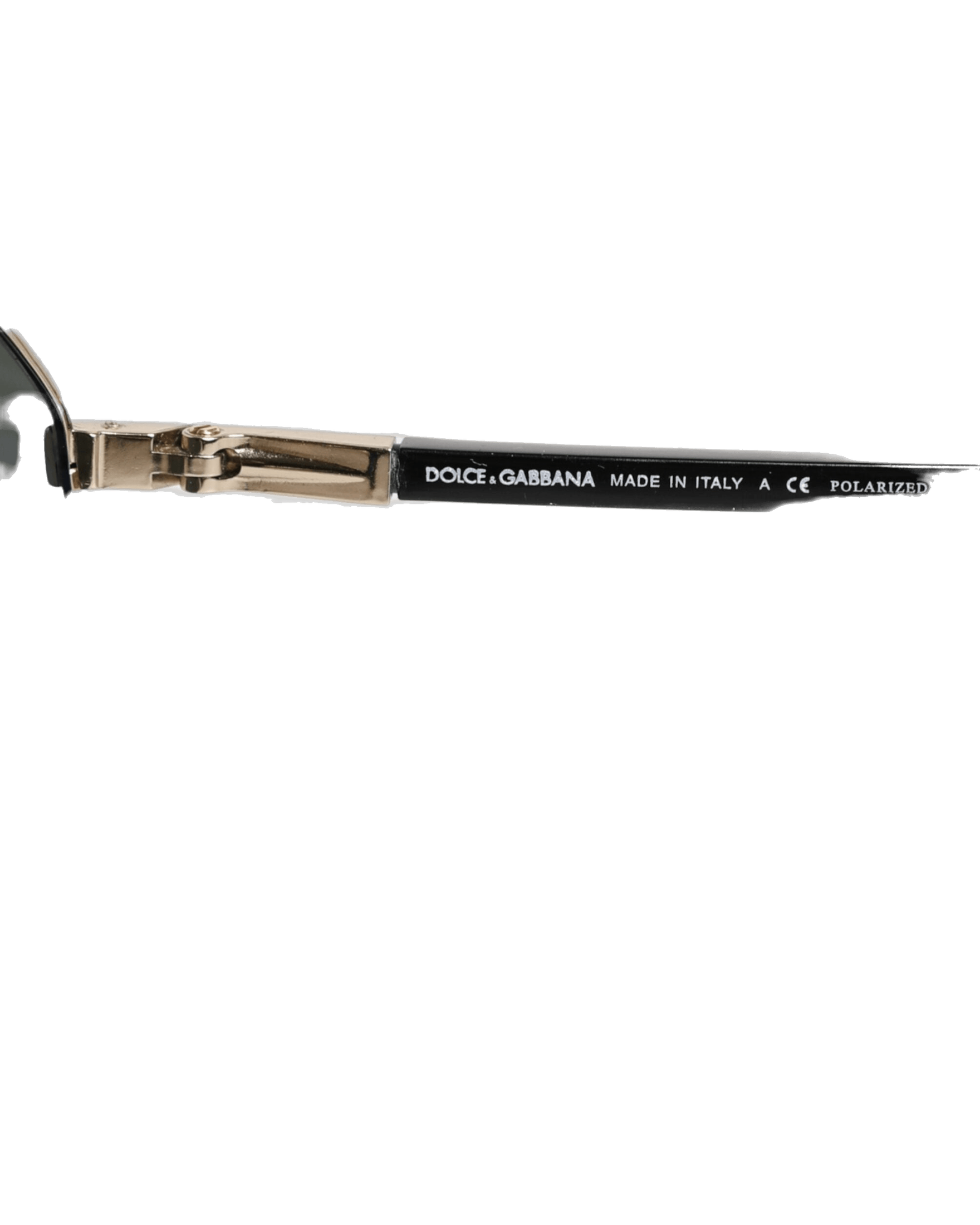 Dolce & Black Gabbana Dg2106k Plated Polarized Metalframe Sunglasses Glam Steals