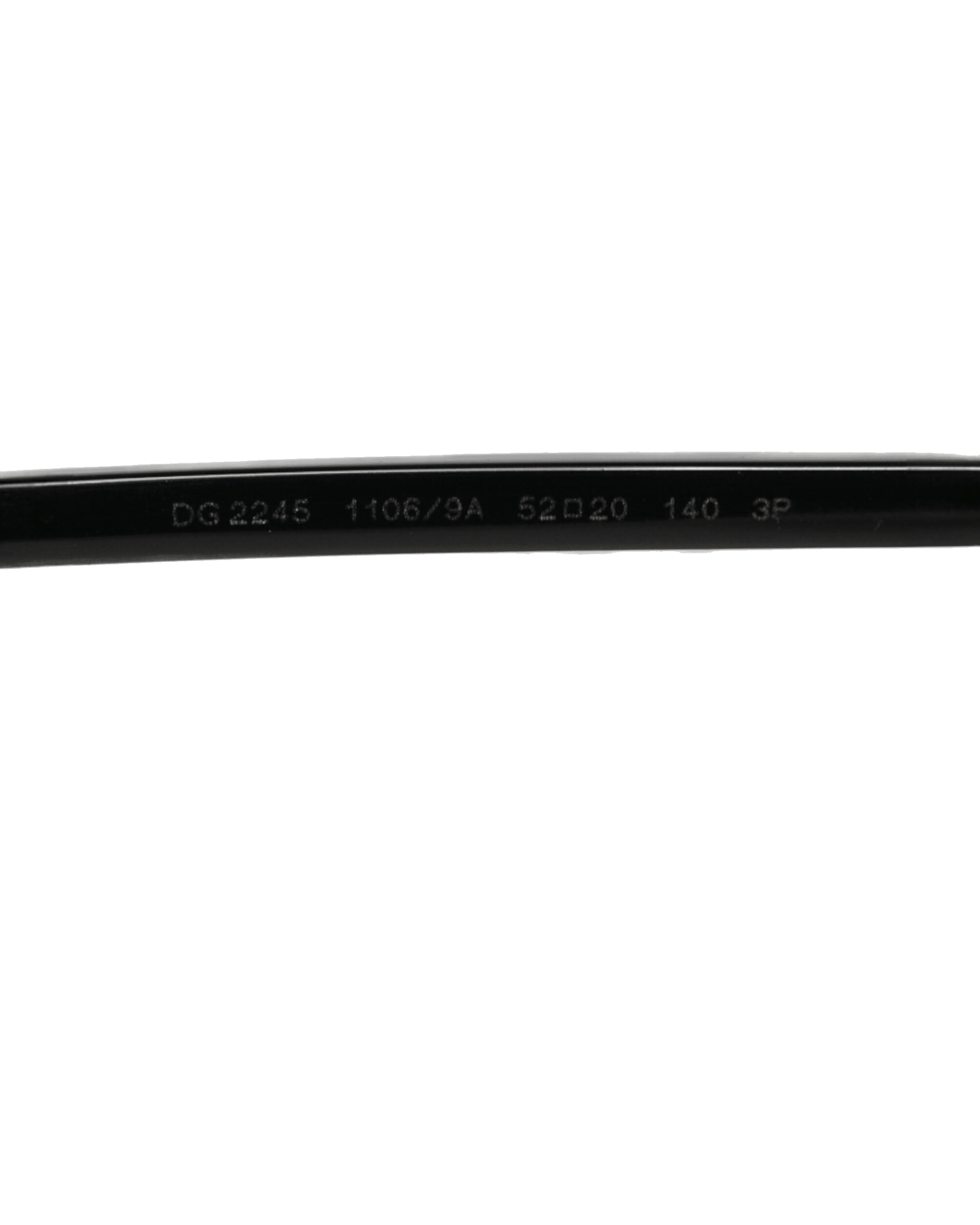 Dolce & Black Gabbana Dg2245 Matte Steel Frame Lens Sunglasses Glam Steals