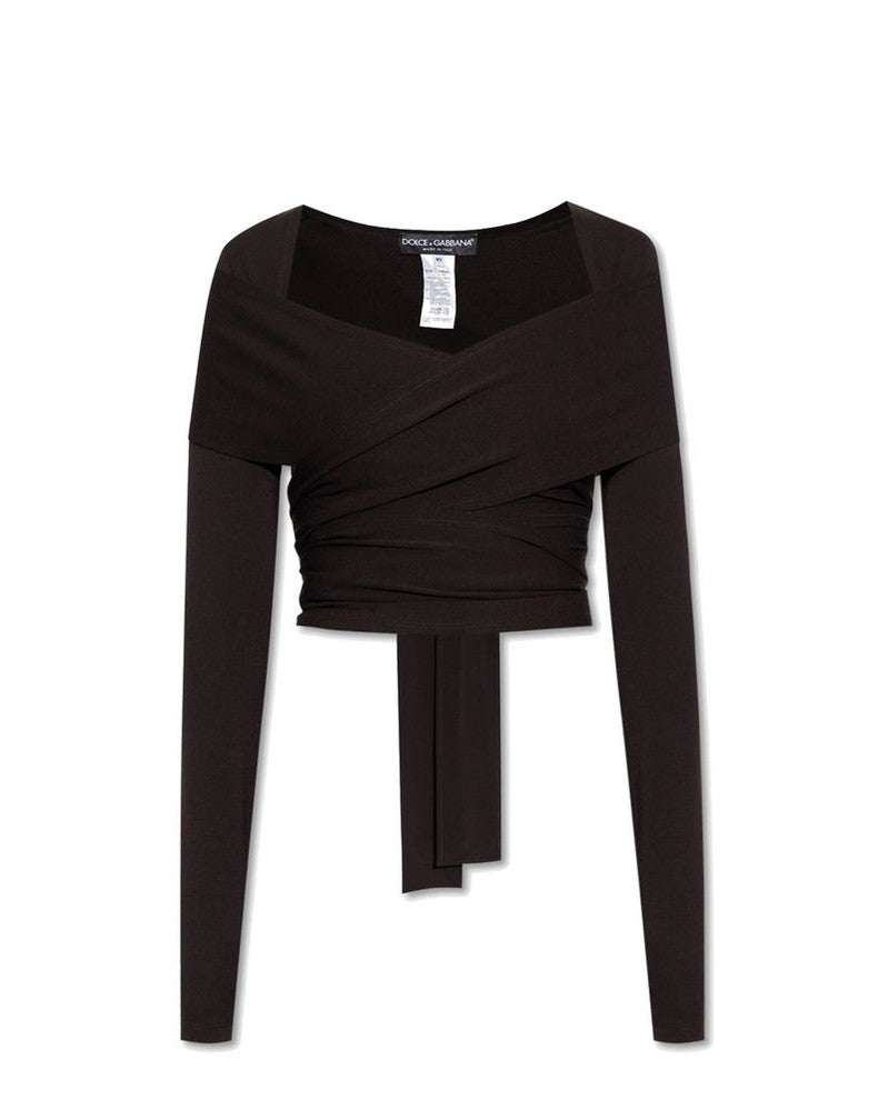Dolce & Gabbana Black Elastane Tank Top Glam Steals