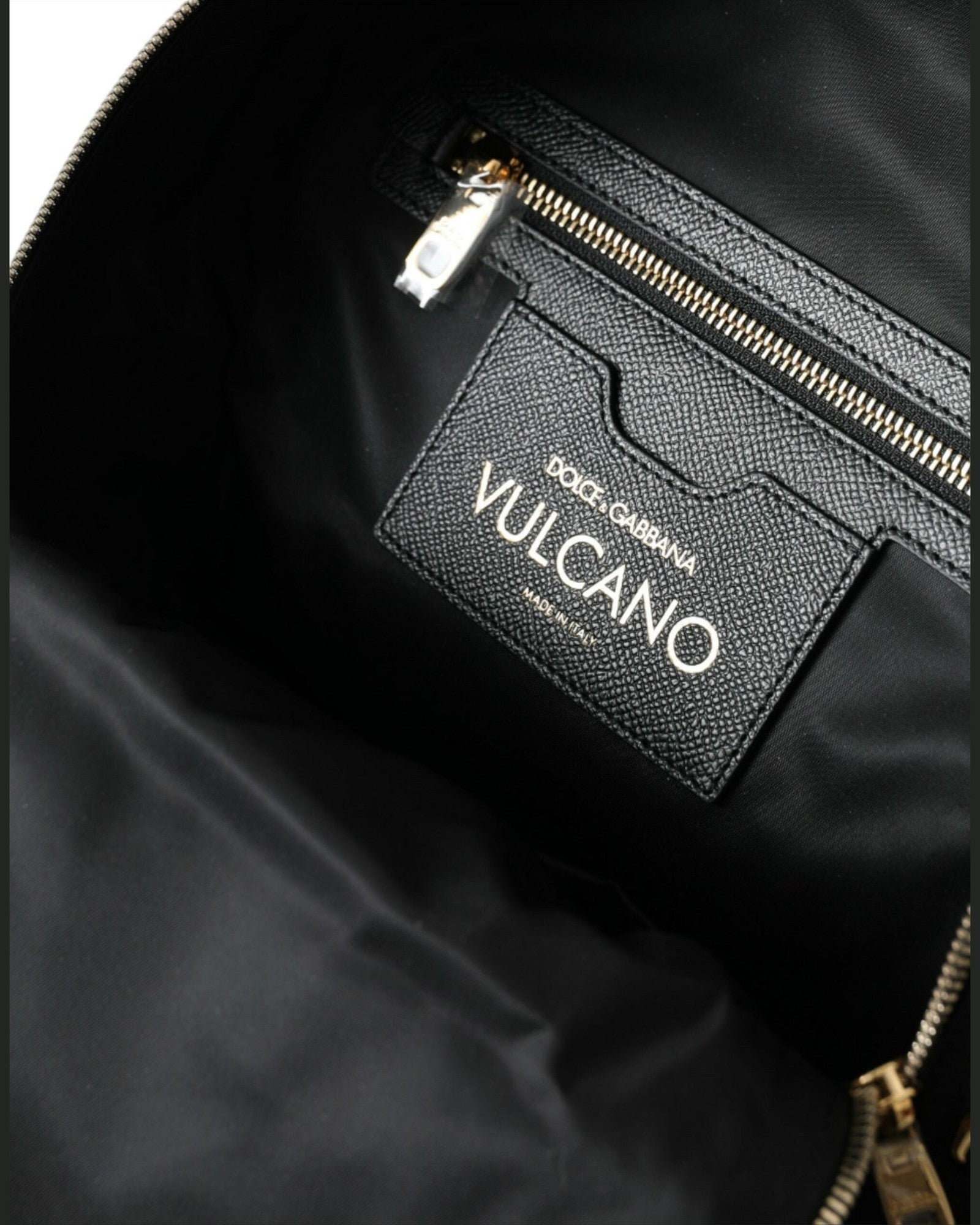 Dolce & Gabbana Black Elegant Embellished Backpack Glam Steals