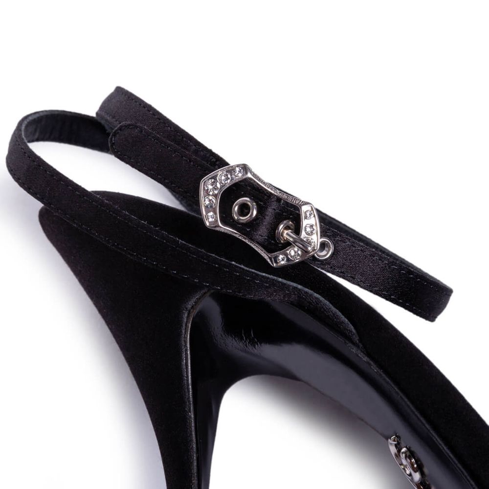 Dolce & Gabbana Black Goatskin Sandals Glam Steals