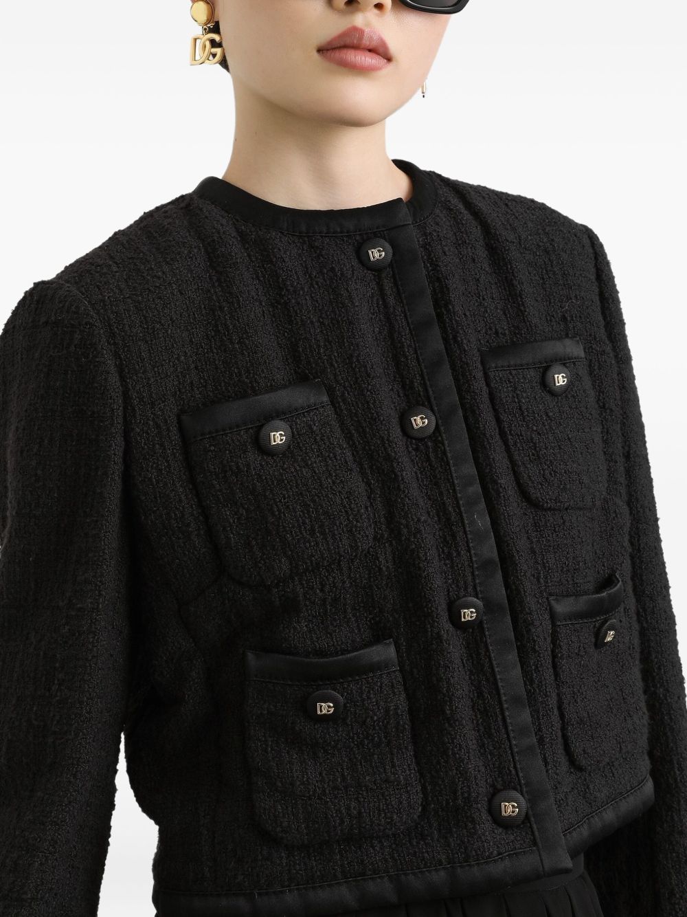 Dolce & Gabbana Black Jacket Glam Steals