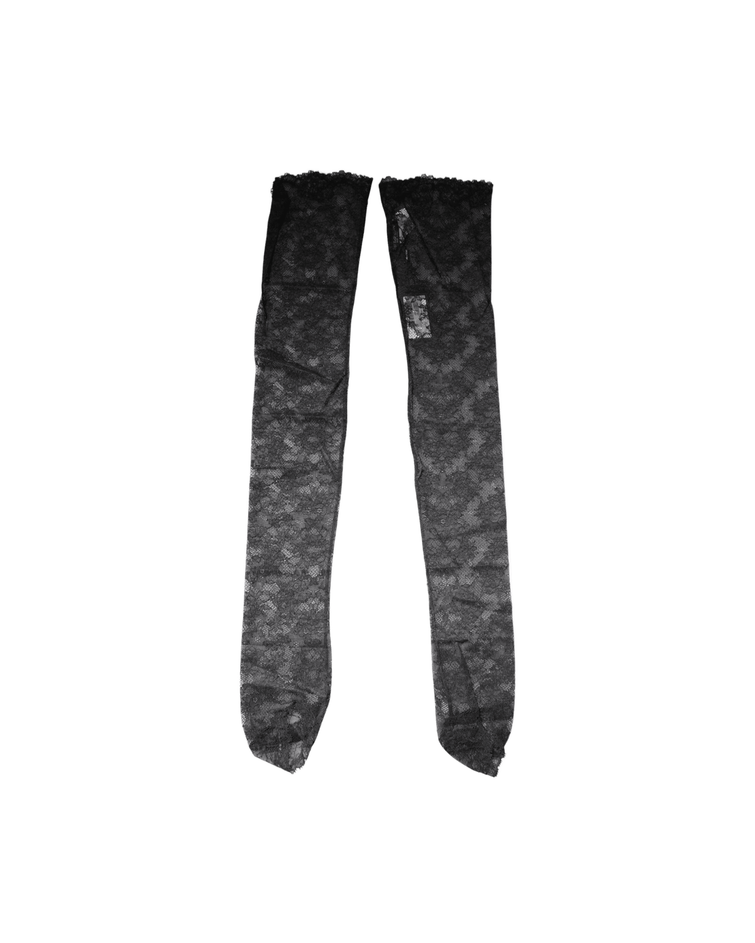 Dolce & Black Gabbana Lace Floral Cotton Stretch Stockings Socks Glam Steals