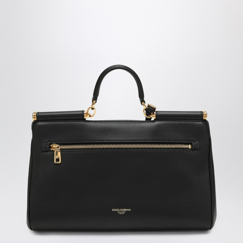 Dolce & Gabbana Black Leather Dolce&gabbana Handbag My Sicily Glam Steals