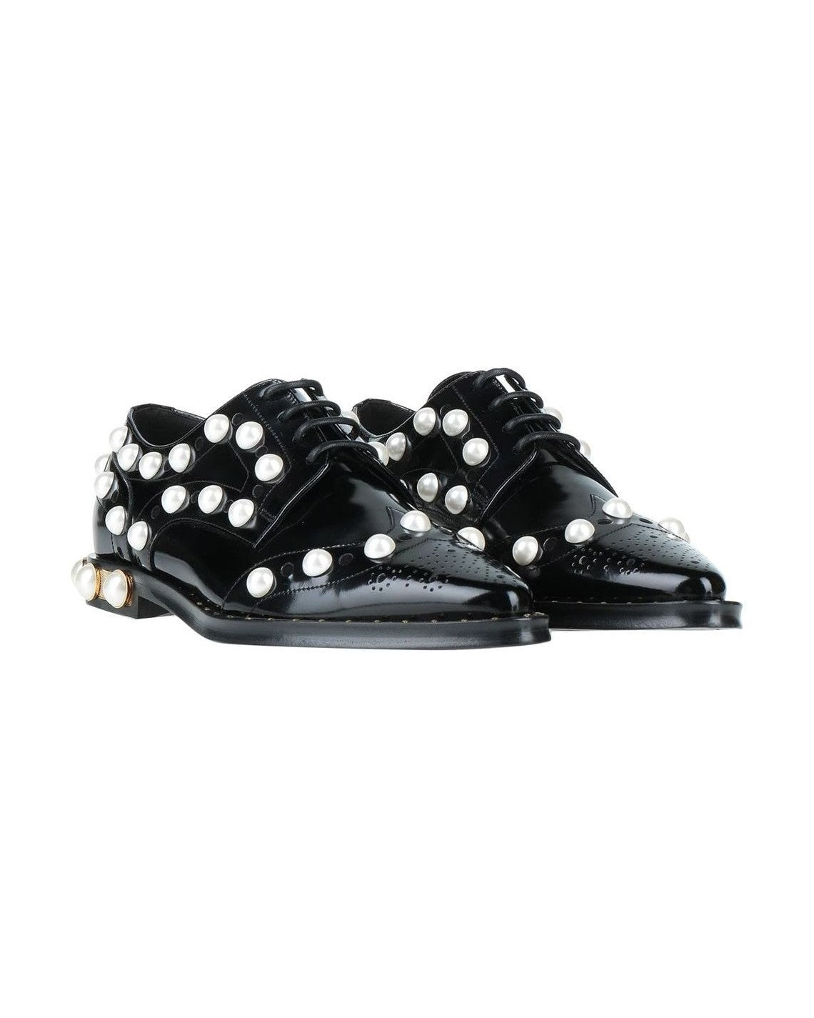 Dolce & Gabbana Black Leather Oxfords and Derby Glam Steals