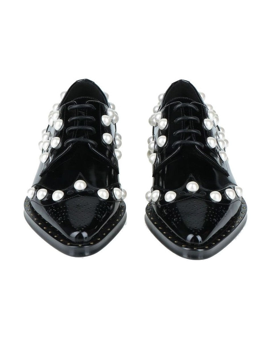 Dolce & Gabbana Black Leather Oxfords and Derby Glam Steals