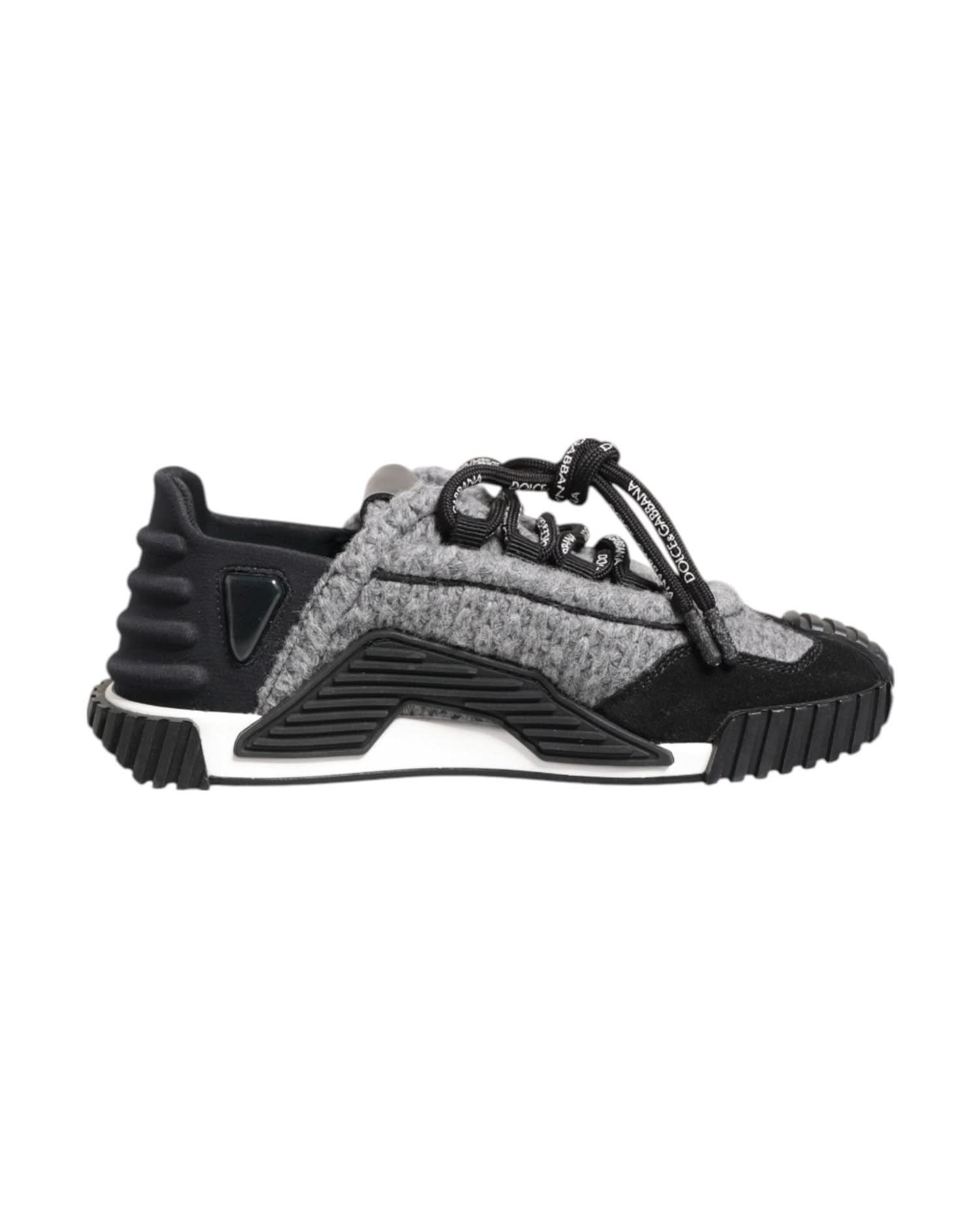 Dolce & Gabbana Black Ns1 Low Top Sneakers Shoes Sneakers