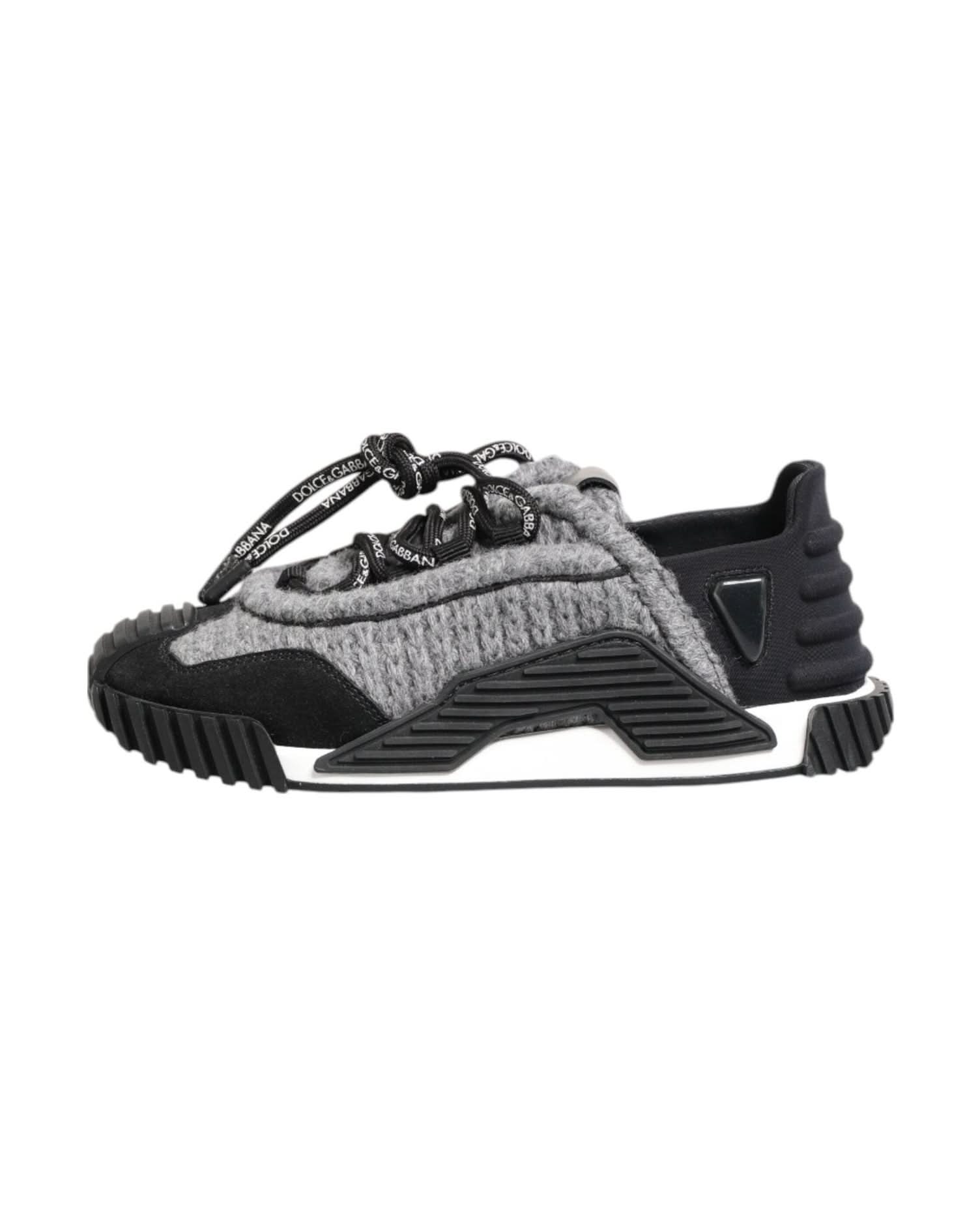 Dolce & Gabbana Black Ns1 Low Top Sneakers Shoes Sneakers