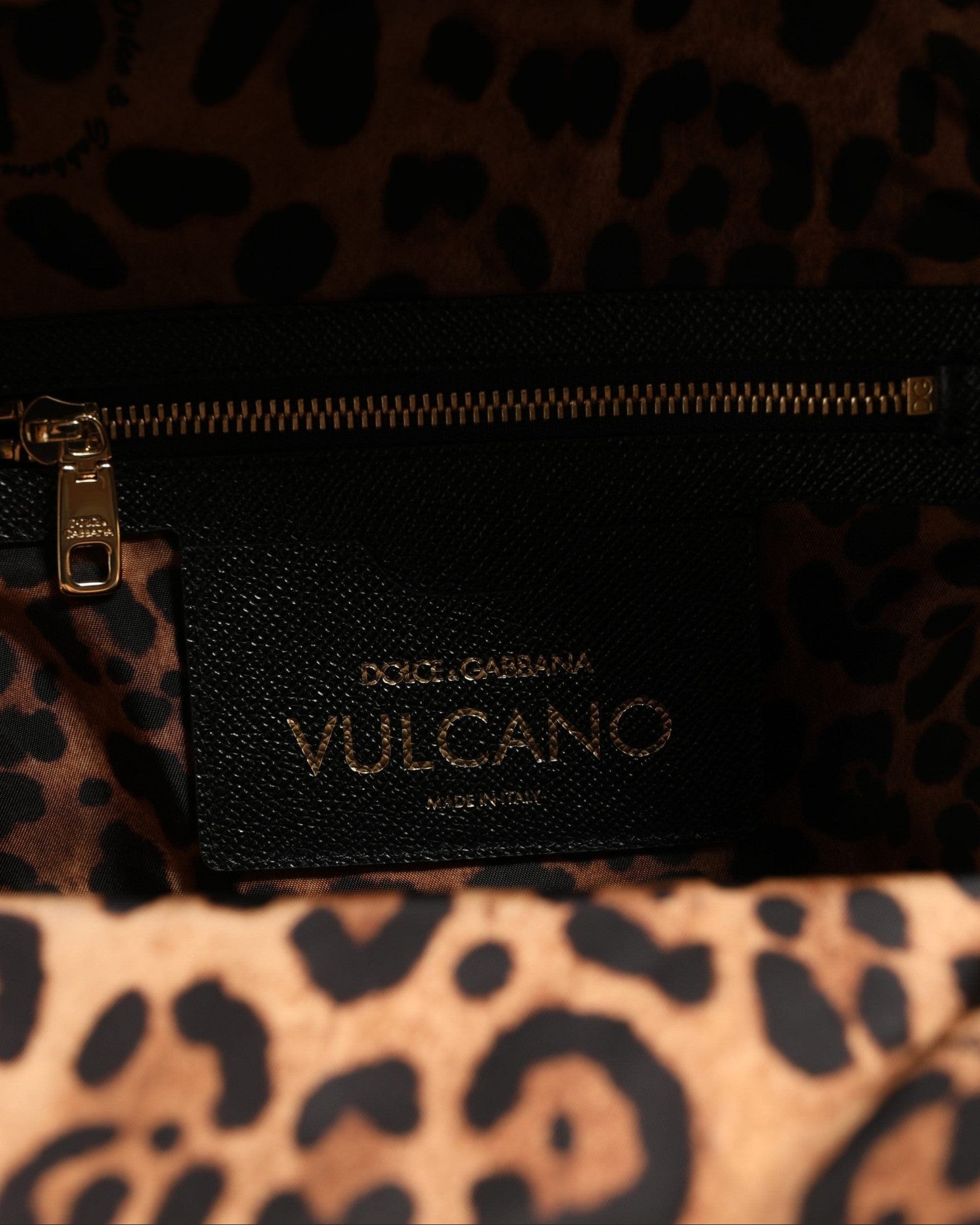 Dolce & Gabbana Black Nylon Vulcano Backpack Glam Steals