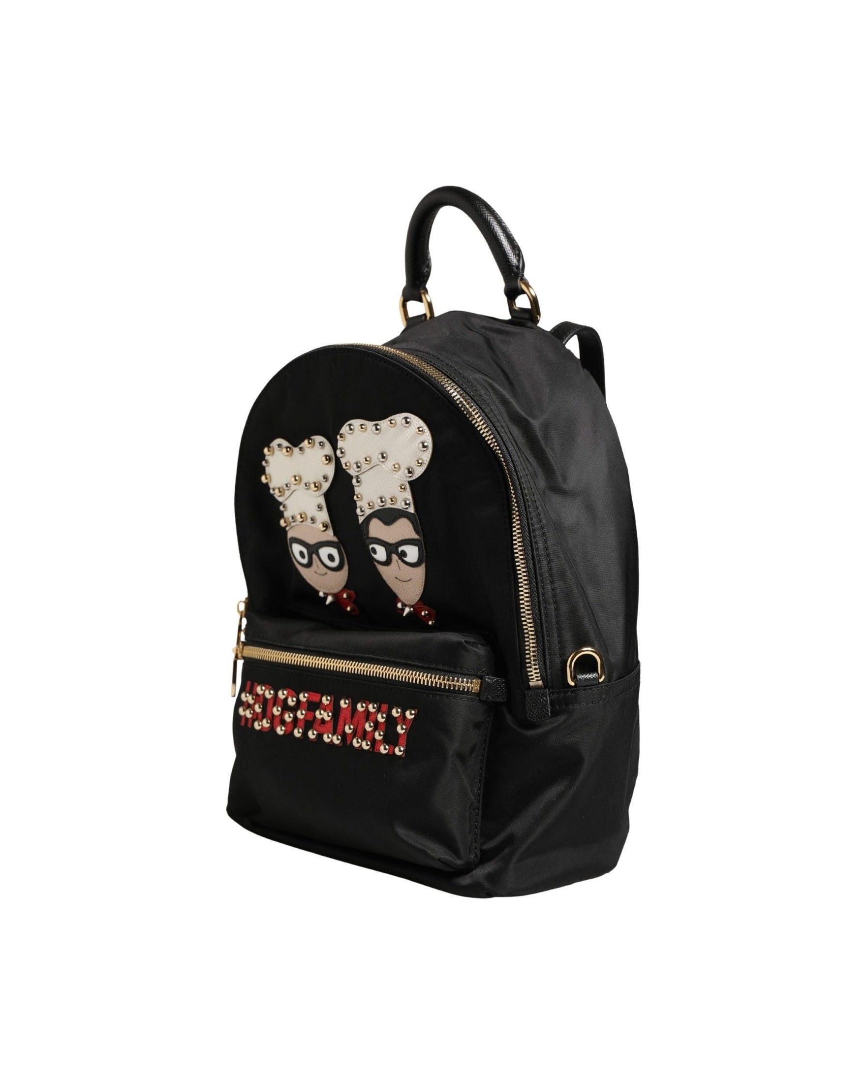 Dolce & Gabbana Black Nylon Vulcano Backpack Glam Steals